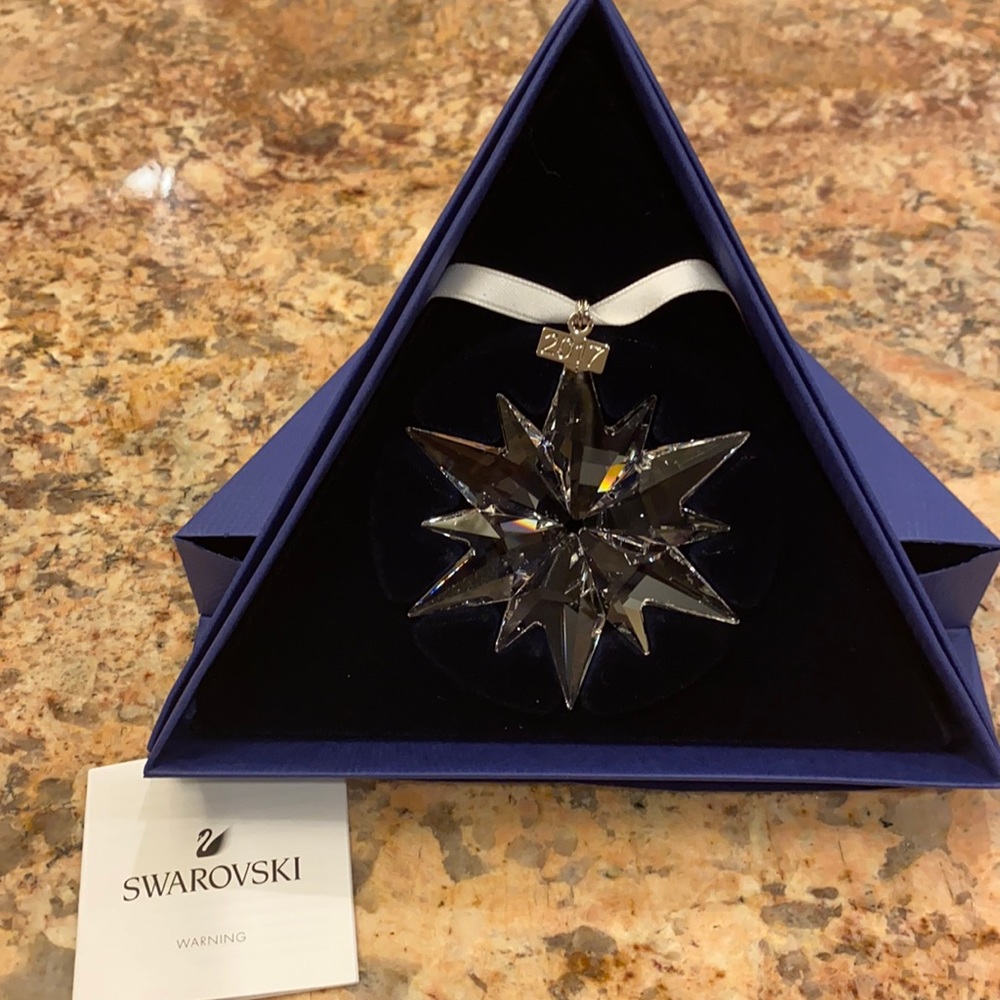 Swarovski crystal 2017 ornament